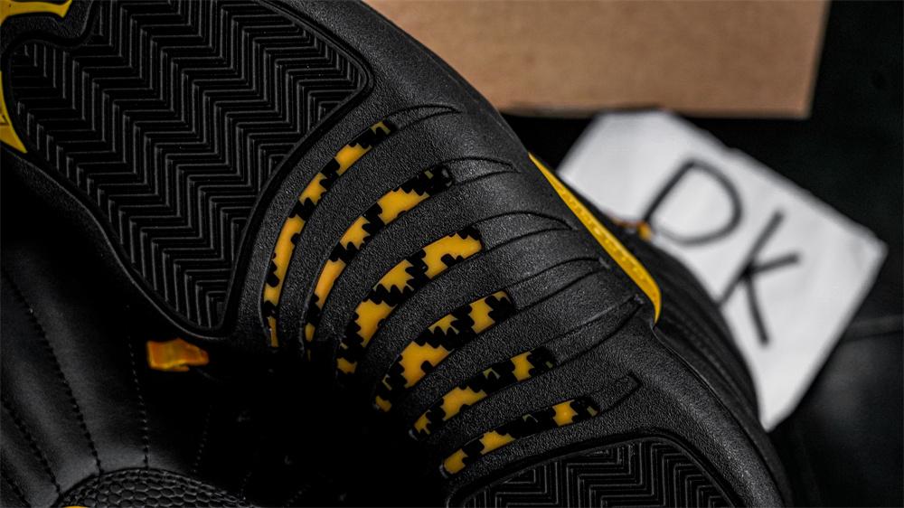 PK GOD Jordan 12 Retro Black Taxi RETAIL MATERIALS READY TO SHIP